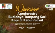 Yayasan Gambut Gandeng BPDP Gelar Workshop Agroforestry, Dorong Petani Sawit Tanam Kopi di Siak