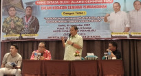 Hadiri Seminar Pembangunan, Irving Kahar Janji Prioritaskan Pembangunan Infrastruktur