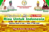 Gelar Tasyakuran Milad ke-3, PMRI Usung Semangat Transformasi Melayu untuk Riau Cemerlang