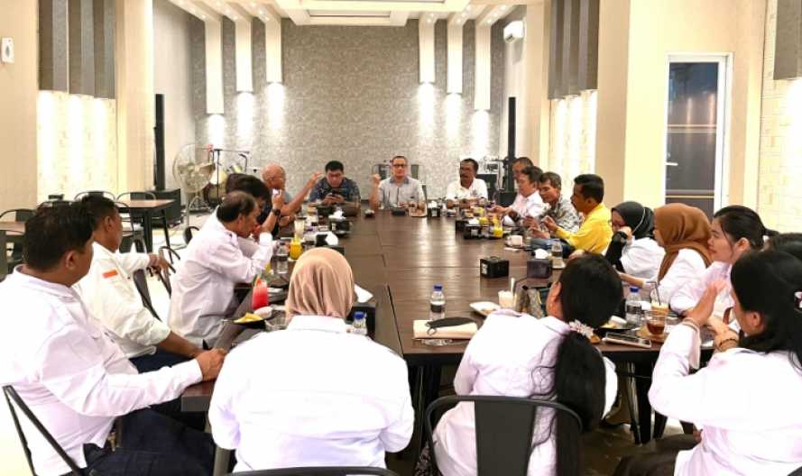Konsolidasi Jelang Pemilu, Ketum DPW Partai Perindo Riau Sambangi Bengkalis