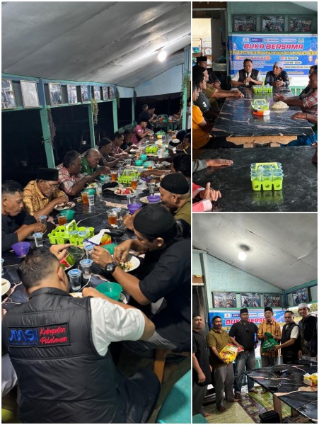 Buka Puasa Bersama Tukang Becak, JMSI Pelalawan Tegaskan Komitmen Peduli Masyarakat