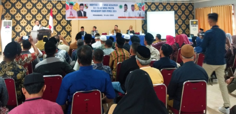 Jelang Pemilu 2024, MUI Pekanbaru Gelar Workshop