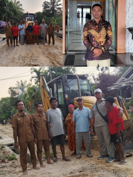 Sinergi PT Indosawit dan Pemdes Trimulya Jaya Diapresiasi Yusri SH, MH Anggota DPRD Dapil 3