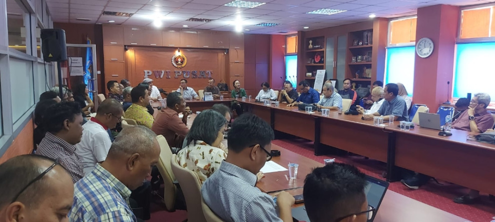 Ketum PWI Pusat Gelar Rapat Perdana Seluruh Pengurus Baru