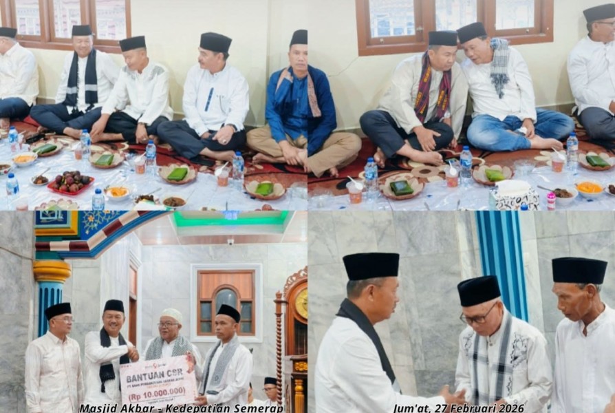 Safari Ramadhan di Semerap, DPRD dan Pemkab Kerinci Perkuat Sinergi, Masjid Terima Bantuan Rp10 Juta