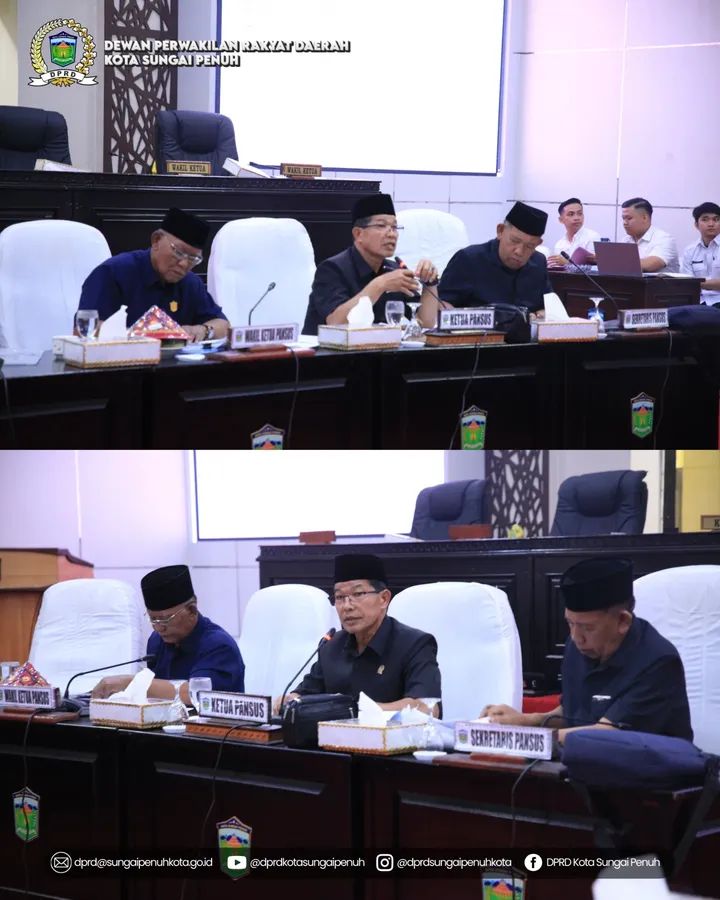 Pansus & Bapemperda DPRD Sungai Penuh Matangkan Tatib Baru Demi Perkuat Kinerja Dewan