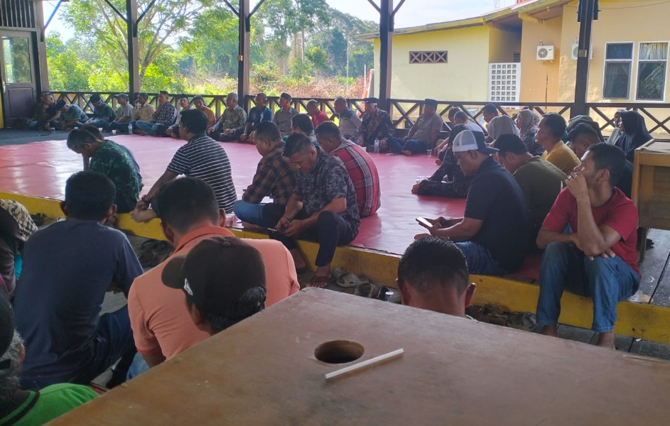 Masyarakat Pelalawan Bulatkan Sikap, Penyelesaian Tanaman Kehidupan Diserahkan ke Pemda