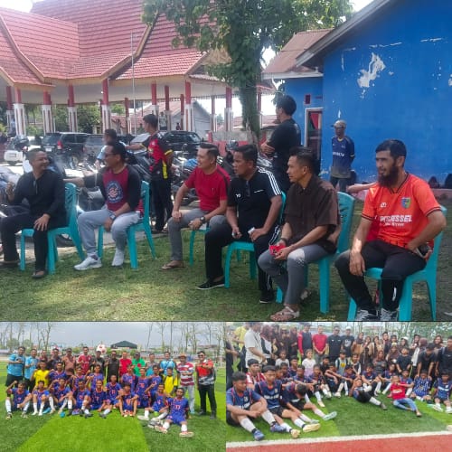 Bupati Zukri Tonton Langsung Semifinal Mini Soccer, Pangkalan Kerinci Lolos ke Final Lawan Kuala Kampar