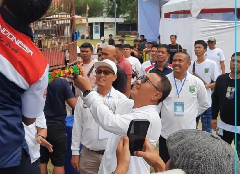 Perlombaan Burung Berkicau Wali Kota Cup Berlangsung Meriah