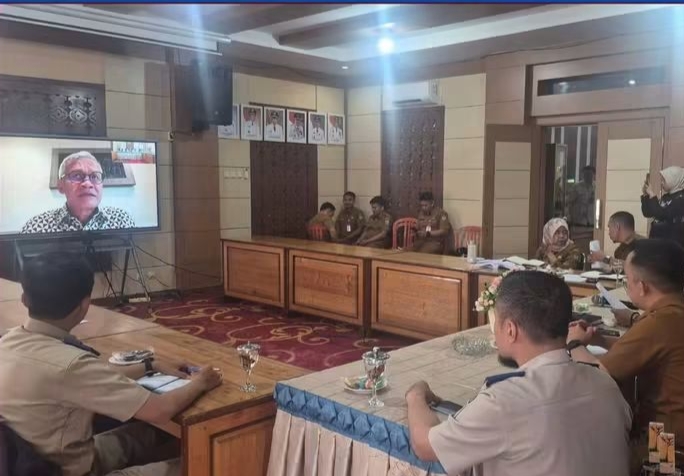 Wawako Azhar Ikuti Rapat Komisi II DPR RI, Pengelolaan Aset Daerah Jadi Perhatian