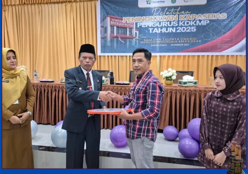 Wawako Azhar Hamzah Buka Pelatihan Peningkatan Kapasitas Koperasi Desa/Kelurahan Merah Putih 2025