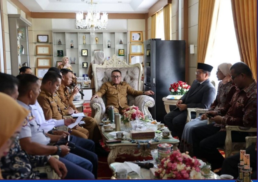 Pererat Sinergi Daerah, Wali Kota Sungai Penuh Sambut Kunjungan Kerja Wali Kota Jambi