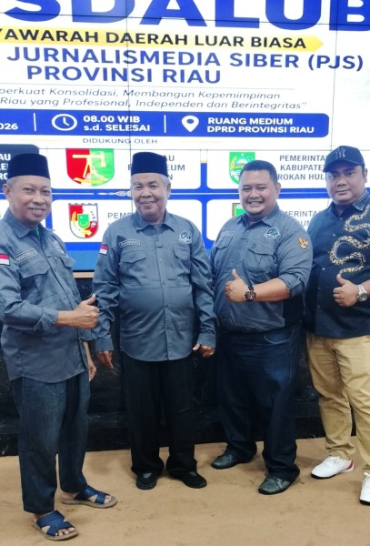 Musdalub III PJS Riau Tetapkan Rahman sebagai Ketua, DPP Dorong Konsolidasi Organisasi