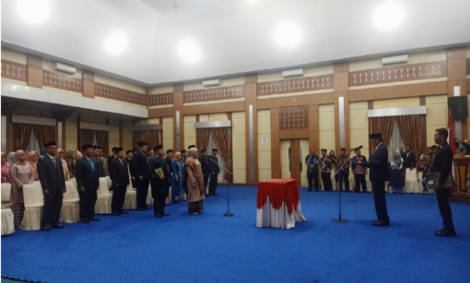 Reshuffle Perdana Alfin–Azhar: 47 Pejabat Sungai Penuh Resmi Dilantik, Dua Kursi Kepala Dinas Masih Kosong