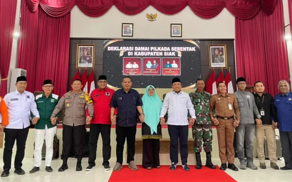 Hadiri Deklarasi Pilkada Damai, Irving Kahar Komitmen Wujudkan Pemilu Aman