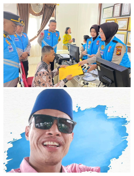 Kapolres AKBP Suwinto SH SIK Awasi Penerimaan Calon Anggota Polri, Joe Kampe: Apresiasi Slogan BETAH