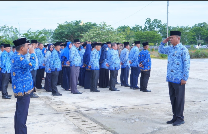 Apel Korpri, Wabup Rohil Minta ASN Terbuka Jangan Bicara Di Belakang