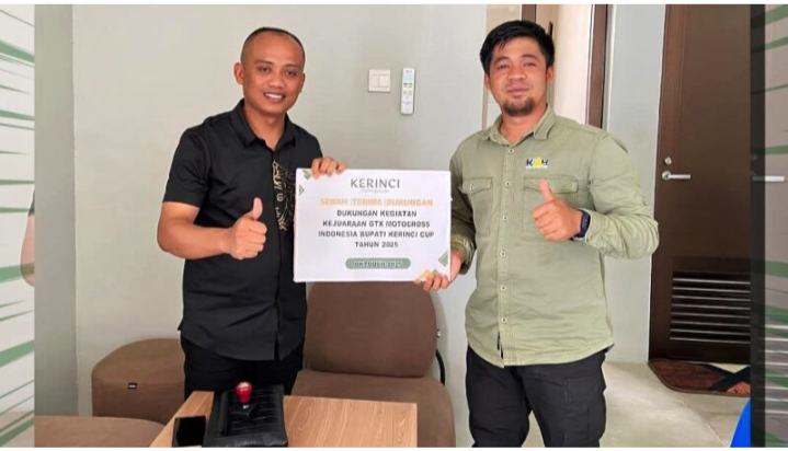 PT Kerinci Merangin Hidro Dukung Suksesnya GTX Motocross Indonesia Bupati Kerinci Cup 2025