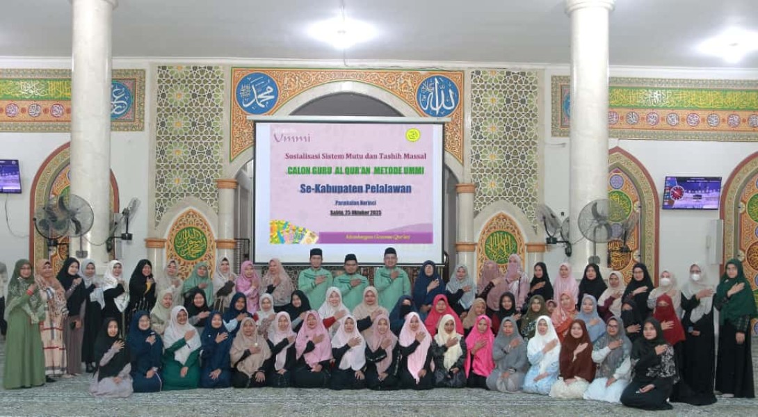 Ummi Pekanbaru Gelar Sosialisasi Sistem Mutu dan Tashih Massal di Pangkalan Kerinci