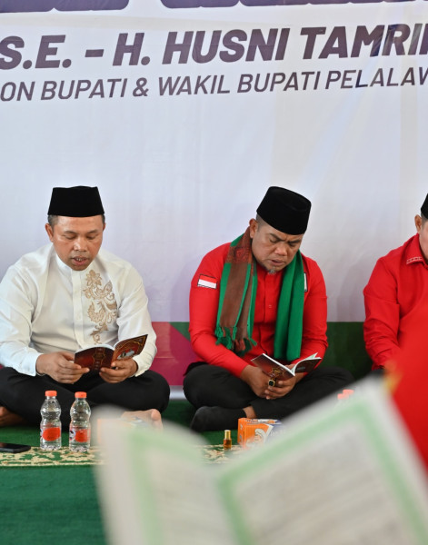 Pelalawan Menyala, Cagubri Abdul Wahid dan Cabup Zukri Saling Sinergi untuk Bangun Pelelawan