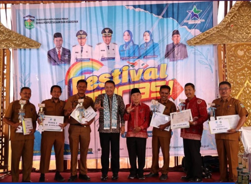 Walikota Alfin Kukuhkan Bunda Literasi Kota dan Kecamatan se-Sungai Penuh, Dorong Gerakan Literasi Masyarakat