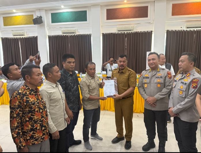 Timdu Bersama Polda Jambi Gelar Rakor Penanganan Konflik Sosial di Kerinci: Berikut Isi Kesepakatan Bersamanya