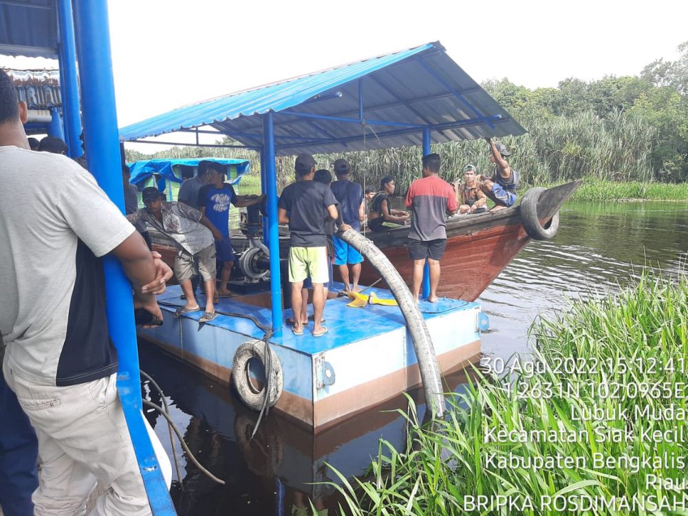 Sungai Siak Kecil Makan Korban, Fakhruddin Belum Ditemukan
