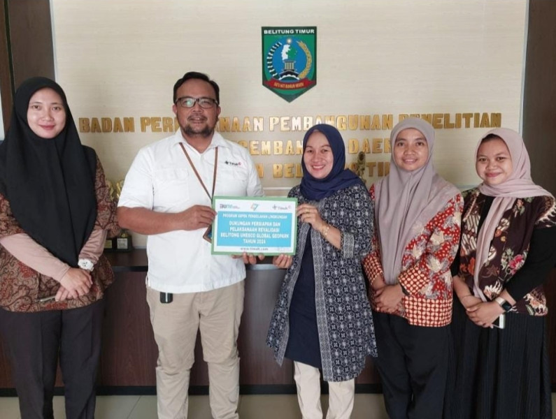 PT Timah Tbk Dukung Proses Revalidasi Belitong Unesco Global Geopark 2024