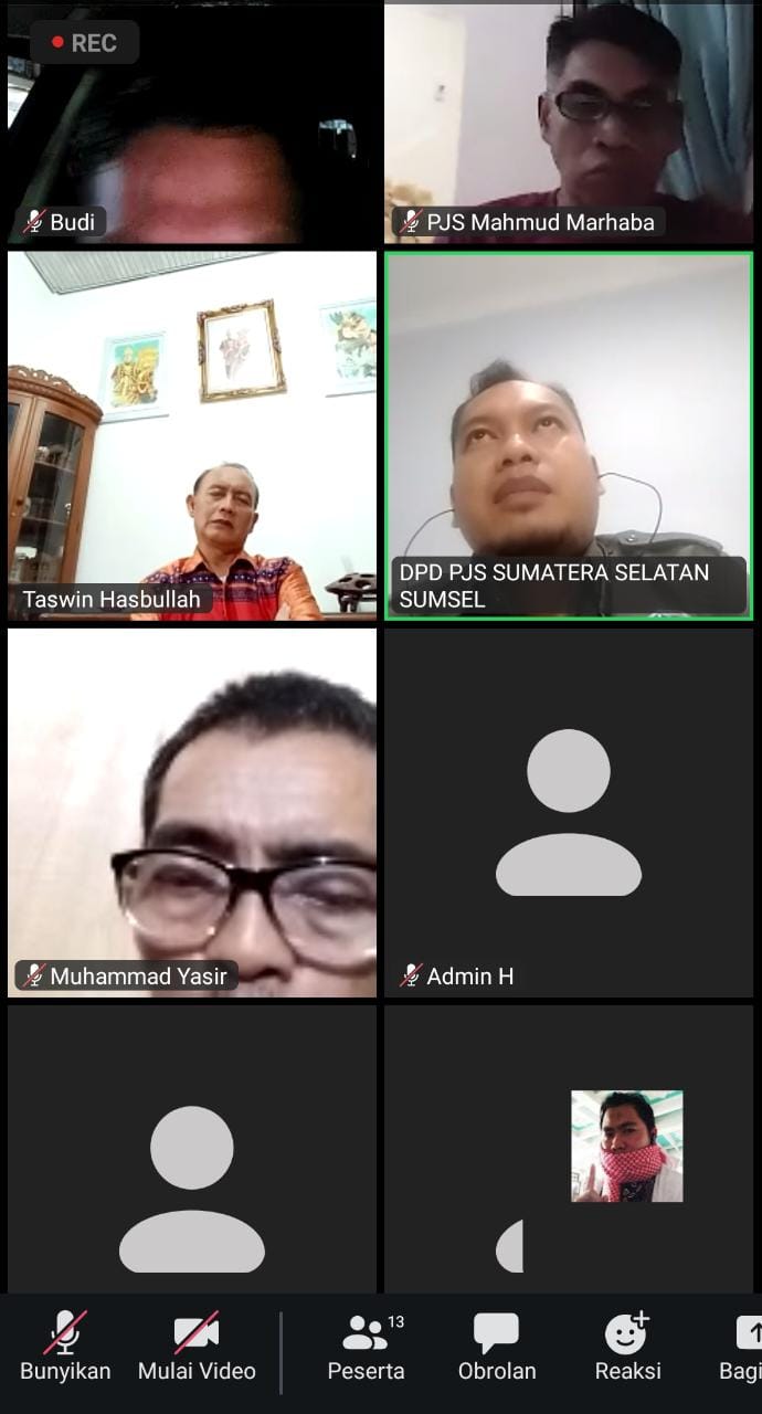 Sukseskan Rakernas I PJS di Palembang, DPP Gelar Rapat Evaluasi dengan Panitia Pelaksana