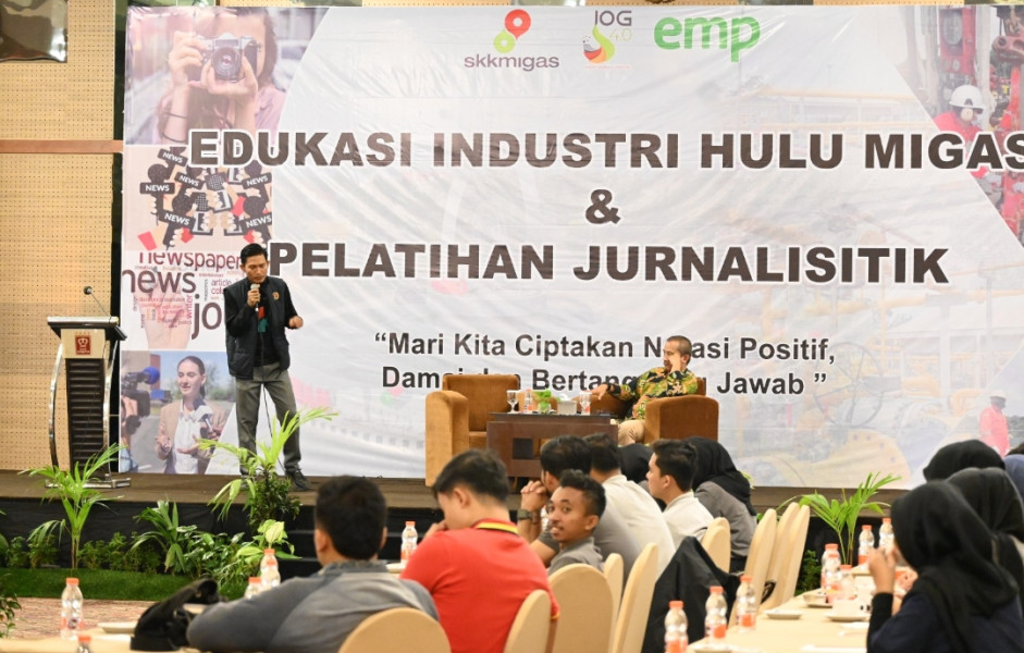 Edukasi Mahasiswa, EMP Bentu Ltd Datangkan Owner Media di Riau