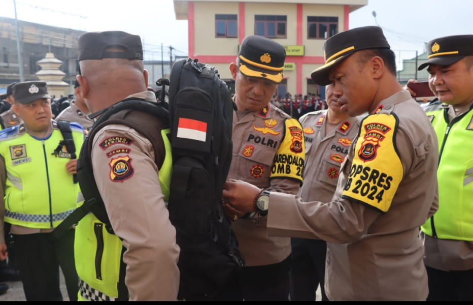 Polres Kerinci Siapkan Ratusan pengamanan di Setiap TPS Pada Pemilu 2024