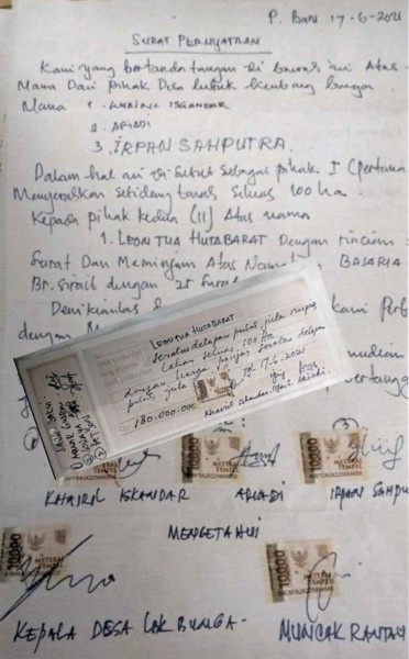 Satgas PKH Targetkan Proses Hukum Kades Terlibat Perambahan TNTN