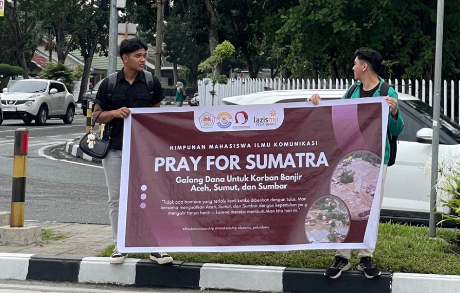 Solidaritas Tanpa Batas, Mahasiswa Ilmu Komunikasi UHTP Galang Dana untuk Korban Bencana di Sumatera