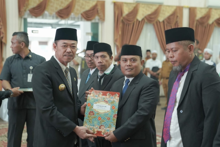 Komisioner dan Pengawas BAZNas Rohil Resmi dilantik