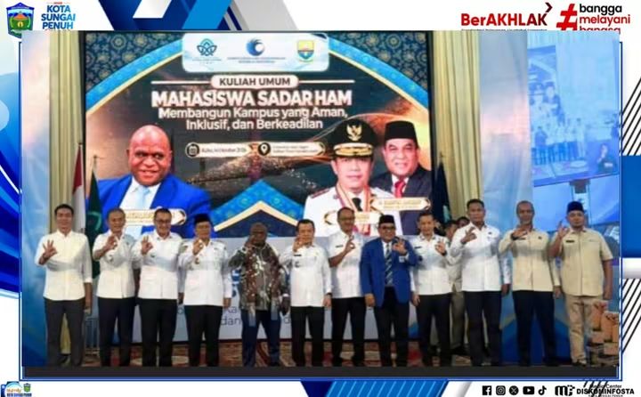 Alfin Teken MoU Program HAM di Jambi, Pemkot Sungai Penuh Perkuat Perlindungan Hak Masyarakat