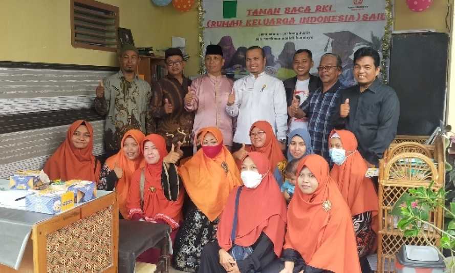 Ketua DPRD Pekanbaru Launching Taman Baca RKI Kecamatan Sail