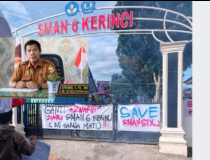 Minta Kepseknya Diganti, Siswa SMA Negeri 6 Kerinci Kompak Mogok Belajar