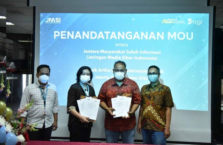 Bank Artha Graha dan JMSI Teken Nota Kesepahaman