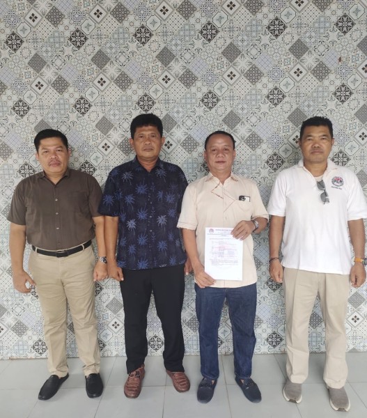 Rusdianto SE Terima Mandat Ketua DPC APTRINDO Kabupaten Pelalawan