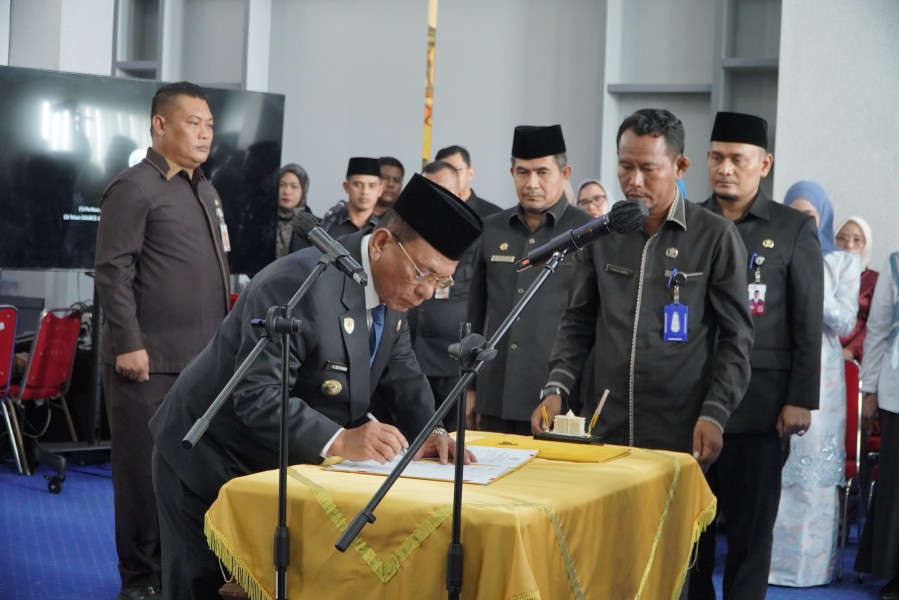 26 Pejabat Rohil Dilantik, Jabatan Sekda Bergeser