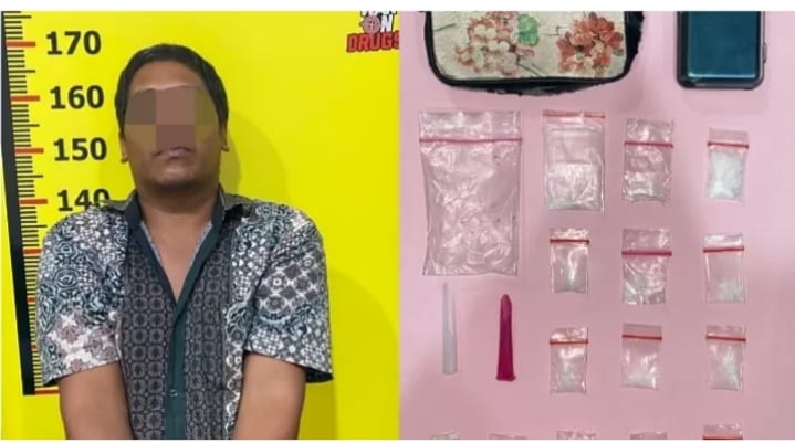 Pengedar Sabu di Hiang Tinggi Ditangkap Dini Hari, Polres Kerinci Bongkar Jaringan Pemasok dari Jambi