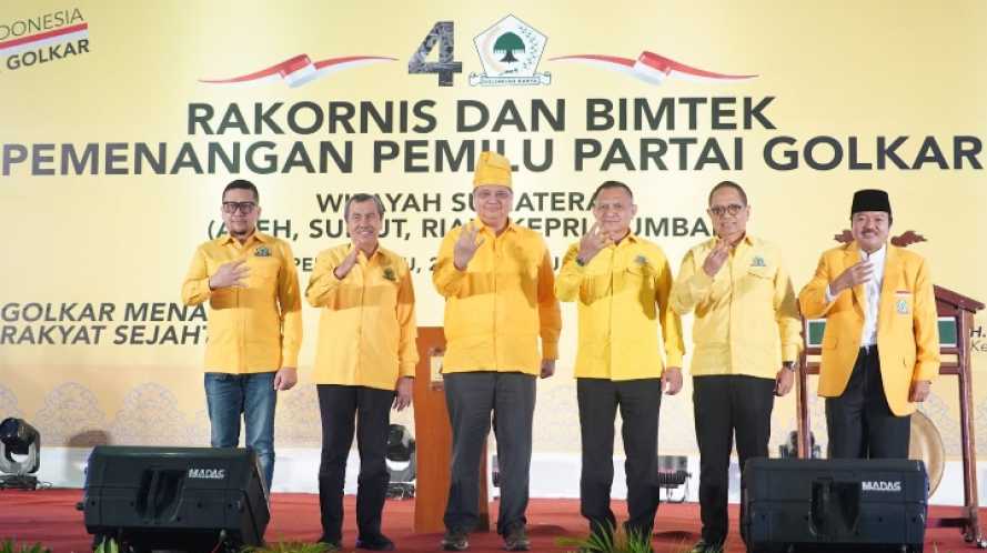 Seluruh DPD Provinsi Sumbagut Deklarasi Dukung Airlangga Presiden 2024