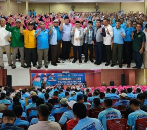 Timses dan Simpatisan Siap Menangkan Pasangan Haris-Sani di Kota Sungai Penuh