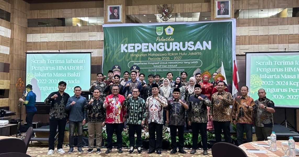 Kepengurusan HIMAROHU Jakarta Resmi Dilantik, Ketua Umum PMRI Titip Pesan Persatuan