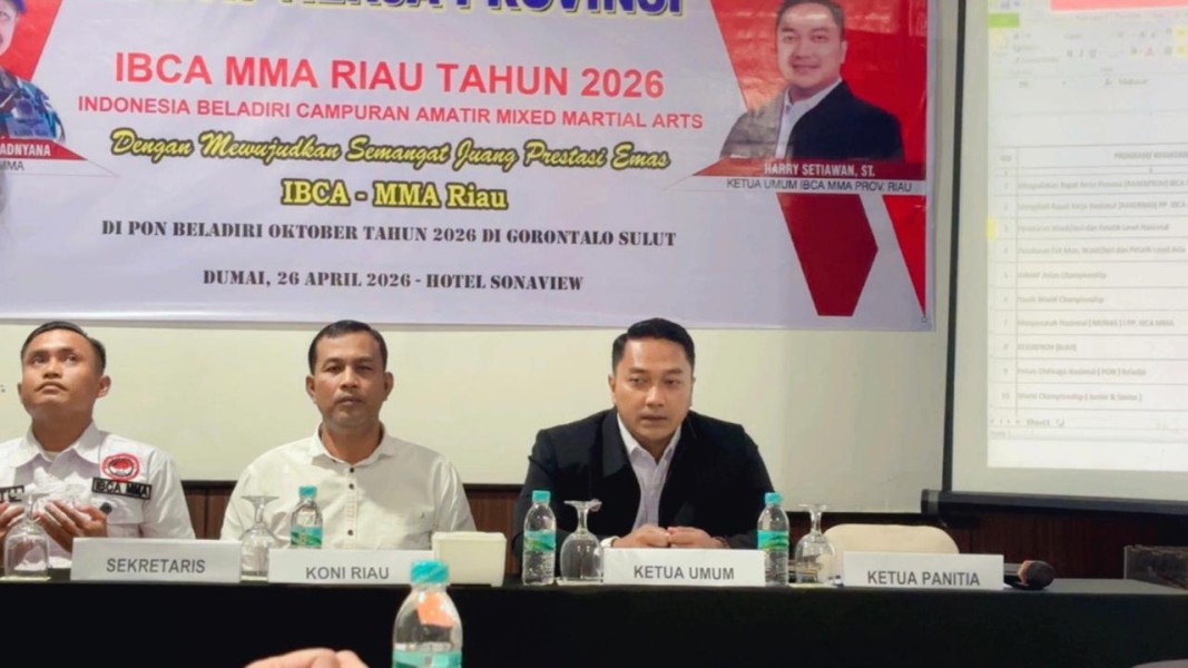 IBCA MMA Riau Mantapkan Langkah: Raker 2026 Fokus Event Nasional dan Internasional