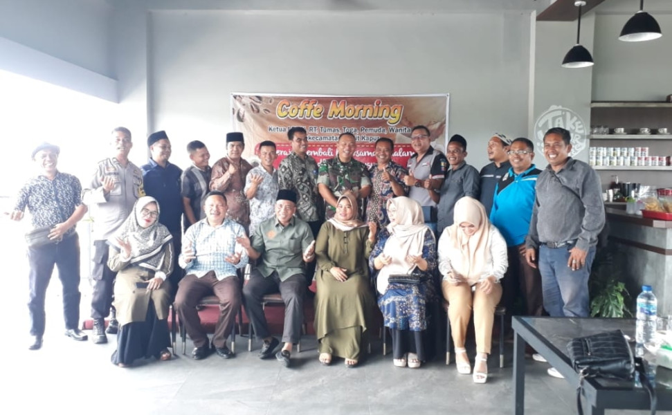 Rajut Kebersamaan, Admin Grup WA Info Bukit Kapur Gelar Coffee Morning