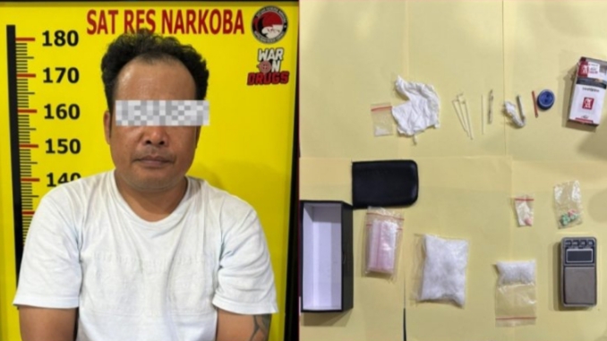 DPO Narkoba Kerinci Akhirnya Ditangkap, “Pak Pari” Dibekuk di Persembunyian Sumbar