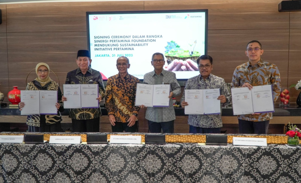 LAMR dan Universitas Pertamina Buat Perjanjian Kerja Sama Beasiswa