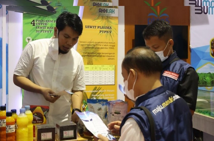 Meriahkan Riau Expo 2022, PTPN V Sediakan Kopi dan Teh Walini Gratis