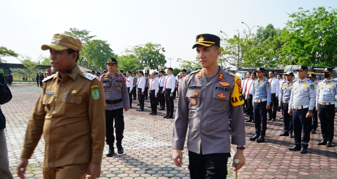 Wabup Rohil Pimpin Apel Persiapan Operasi Ketupat 2023